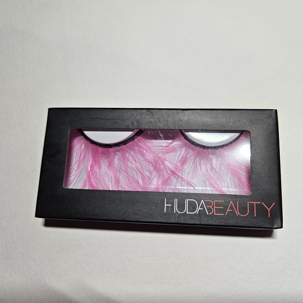 HUDA BEAUTY Pink And Yellow Dramatic Lashes